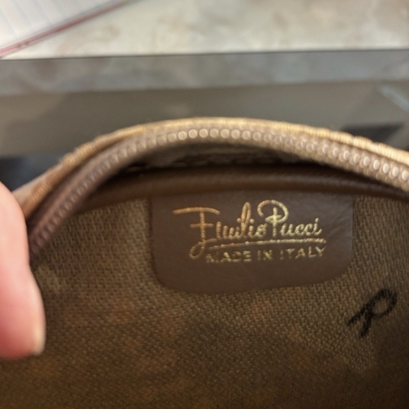 Emilio Pucci Vintage Tan Crossbody Bag - Picture 3 of 8